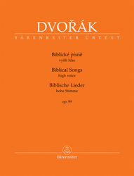 Dvořák, Antonín - Biblické písně vyšší hlas, op. 99