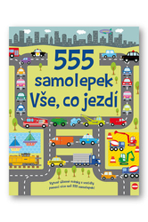 555 samolepek Vše, co jezdí