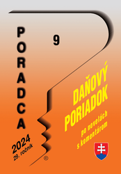 Poradca 9/2024 Zákon o správe daní (daňový poriadok) s komentárom