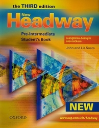 Soars, John a Liz - New Headway Pre-Intermediate Third edition Student´s Book with czech wordlist