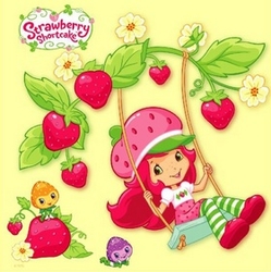 Strawberry - omalovánka