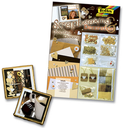 Scrapbooking set Čokoláda