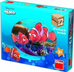 Dřevěné kostky Nemo