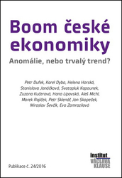 Horská, Helena; Dyba, Karel; Dufek, Petr - Boom české ekonomiky: anomálie, nebo trvalý trend?