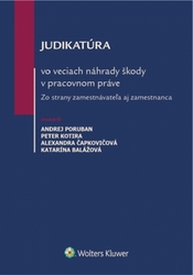 Poruban, Andrej; Kotira, Peter; Čapkovičová, Alexandra; Balážová, Katarína - Judikatúra vo veciach náhrady škody v pracovnom práve