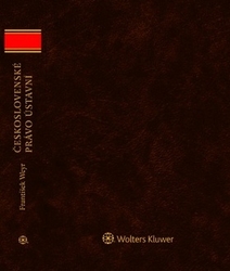 Weyr, František - Československé právo ústavní
