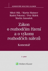 Olík, Miloš; Maisner, Martin; Pokorný, Radek; Málek, Petr; Janoušek, Martin - Zákon o rozhodčím řízení a o výkonu rozhodčích nálezů Komentář
