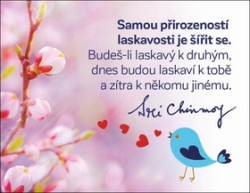 Chinmoy, Sri - Magnet na lednici Samou přirozeností laskavosti