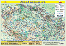 Kupka, Petr - Česká republika Mapa A3 lamino
