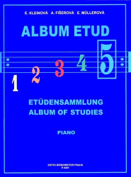 Kleinová, E.; Fišerová, A.; Müllerová, E. - Album etud V