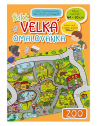 Fakt velká omalovánka ZOO