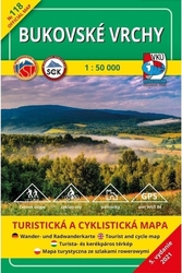 TM 118 Bukovské vrchy 1: 50 000
