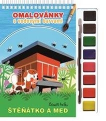 Miler, Zdeněk - Omalovánky s vodovými barvami a štětcem
