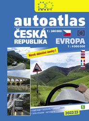Autoatlas Česká republika + Evropa