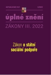 Aktualizace 2022 III/1 – o státní sociální podpoře