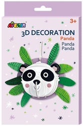 3D dekorace na zeď Panda