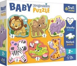 Baby puzzle Safari 6v1