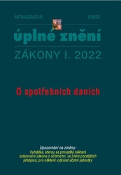 Aktualizace I/6 2022 – o spotřebních daních