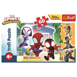 Puzzle Ve světě Spideyho 60 dílků