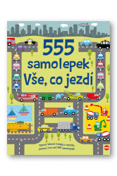 555 samolepek Vše, co jezdí