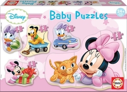 Baby puzzle Minnie 5v1