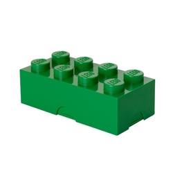 LEGO box na svačinu tmavě zelená