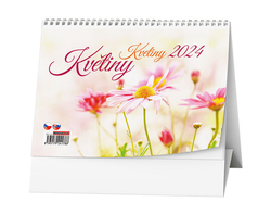 Květiny 2024 - stolní kalendář