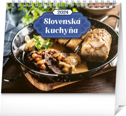 Slovenská kuchyňa 2024 - stolový kalendár
