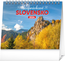 Rozprávkové Slovensko 2024 - stolový kalendár