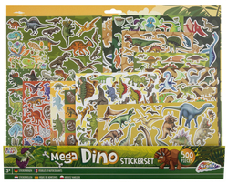 Mega set samolepek Dino