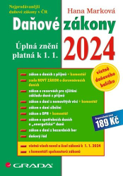 Marková, Hana - Daňové zákony 2024