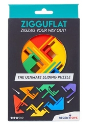 Hlavolam Recenttoys Zigguflat Puzzle