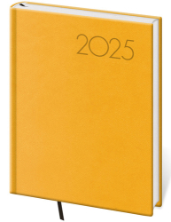 Denní diář 2025 B6 Print Pop žlutý