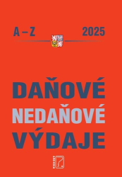 Děrgel, Martin - Daňové a nedaňové výdaje 2025