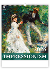 Impressionism 2026 - nástěnný kalendář