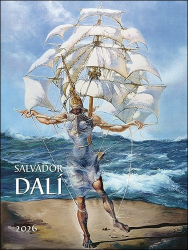 Salvador Dalí 2026 - nástěnný kalendář