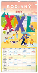 Rodinný plánovací kalendář XXL - nástěnný kalendář
