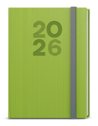 Denní diář 2026 David Vigo A5 zelená