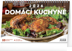 Domácí kuchyně 2026 - stolní kalendář