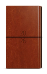 Týdenní diář 2026 Jakub Dueto kapesní hnědá
