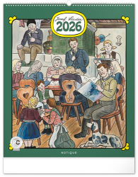 Josef Lada 2026 - nástěnný kalendář
