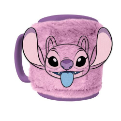 Hrnek s návlekem Stitch Angel