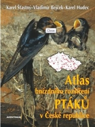 Bejček, Vladimír - Atlas hnízdního rozšíření ptáků v ČR 2001-2003 + Ptačí oblasti ČR