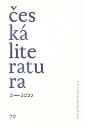 Česká literatura 2/2022