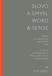 Slovo a smysl 34/ Word &amp; Sense 34