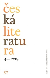 Česká literatura 4/2019