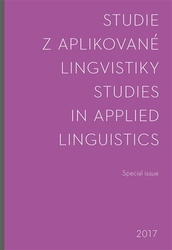 Studie z aplikované lingvistiky - Special issue 2017