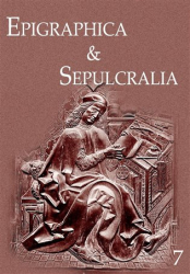 Roháček, Jiří - Epigraphica &amp; Sepulcralia 7