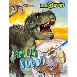 Maluj vodou A4 - Dinosauři