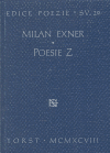 Exner, Milan - Poesie Z